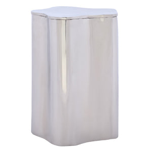 Safavieh Tonnie Side Table: Modern Silver Accent For Living Rooms, Bedrooms & Versatile Decor Solutions ACC5508A