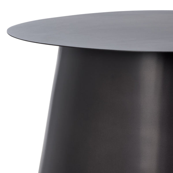 Safavieh Aminchy Vintage-Inspired Side Table In Antique Black Metal - Stylish, Compact & Versatile Accent Piece ACC5509A
