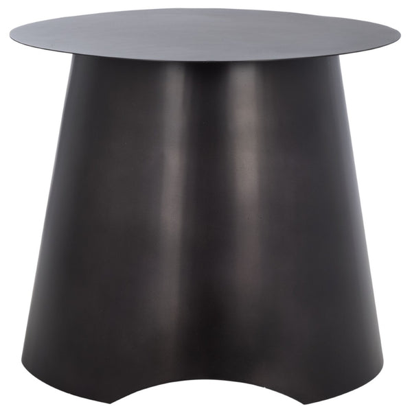 Safavieh Aminchy Vintage-Inspired Side Table In Antique Black Metal - Stylish, Compact & Versatile Accent Piece ACC5509A