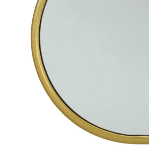 Safavieh Ikaky Side Table - Elegant Gold & Mirrored Accent Table For Modern Glam Decor, Perfect For Small Spaces ACC5511A