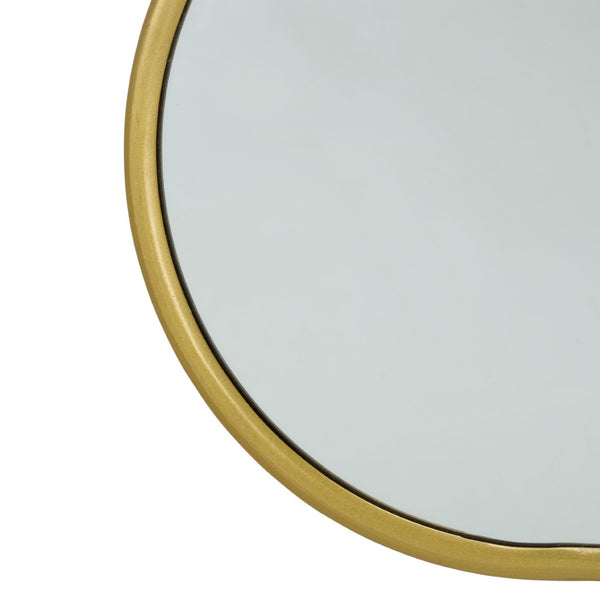 Safavieh Ikaky Side Table - Elegant Gold & Mirrored Accent Table For Modern Glam Decor, Perfect For Small Spaces ACC5511A