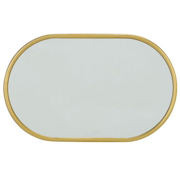 Safavieh Ikaky Side Table - Elegant Gold & Mirrored Accent Table For Modern Glam Decor, Perfect For Small Spaces ACC5511A