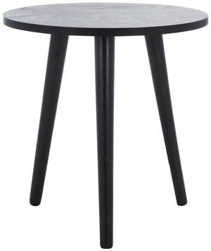 Safavieh Orion Round Accent Table  Black 15.8" x 15.8" x 16.3"