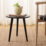 Safavieh Orion Round Accent Table  Black 15.8" x 15.8" x 16.3"