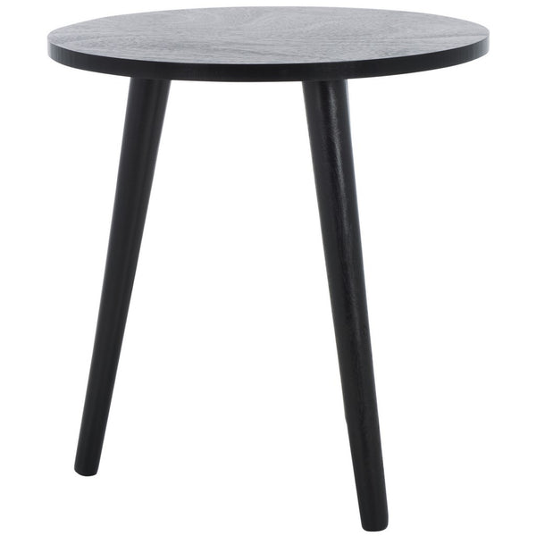 Safavieh Orion Round Accent Table  Black 15.8" x 15.8" x 16.3"