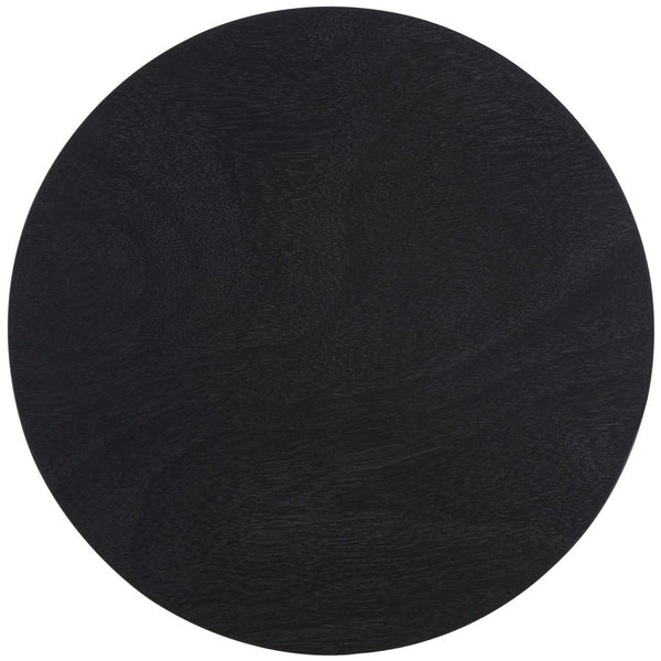 Safavieh Orion Round Accent Table  Black 15.8" x 15.8" x 16.3"