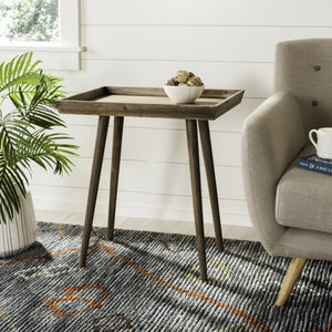 Safavieh Nonie Tray Accent Table - Scandinavian-Inspired Design For Stylish And Functional Living Spaces Light Brown ACC5701B