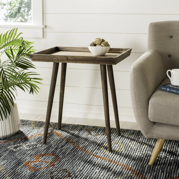 Safavieh Nonie Tray Accent Table - Scandinavian-Inspired Design For Stylish And Functional Living Spaces Light Brown ACC5701B