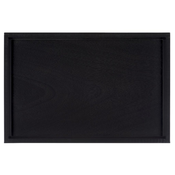 Safavieh Nonie Tray Accent Table  Black 23.5" x 15.8" x 25.3"