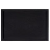 Safavieh Nonie Tray Accent Table  Black 23.5" x 15.8" x 25.3"