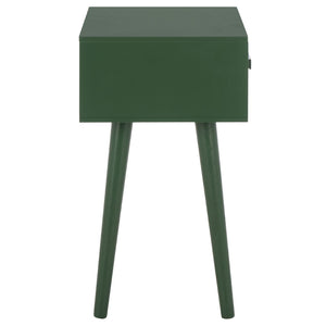 Safavieh LYLE Accent Table - Scandinavian-Inspired Design with Rich Color for Modern Living Spaces & Versatility Garden Green ACC5702E