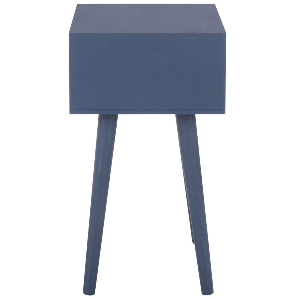 Safavieh LYLE Accent Table - Scandinavian-Inspired Design with Rich Color for Modern Living Spaces & Versatility Blue ACC5702H