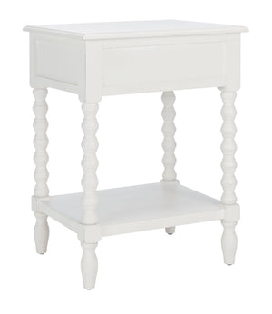 Safavieh Athena Accent Table - Classic Farmhouse Charm With Modern Design For Stylish Living Spaces And Storage Distressed White ACC5703A