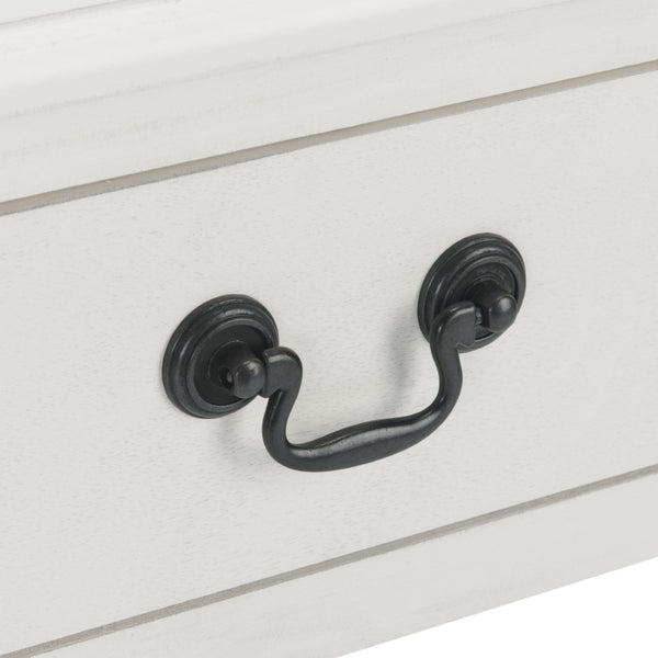 Safavieh Athena Accent Table - Classic Farmhouse Charm With Modern Design For Stylish Living Spaces And Storage Distressed White ACC5703A