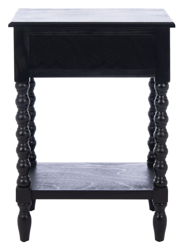 Safavieh Athena Accent Table - Classic Farmhouse Charm With Modern Design For Stylish Living Spaces And Storage Black ACC5703B