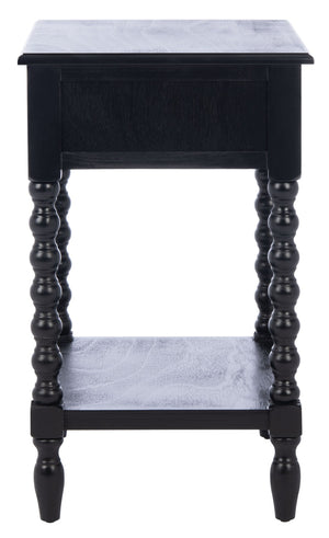 Safavieh Athena Accent Table - Classic Farmhouse Charm With Modern Design For Stylish Living Spaces And Storage Black ACC5703B