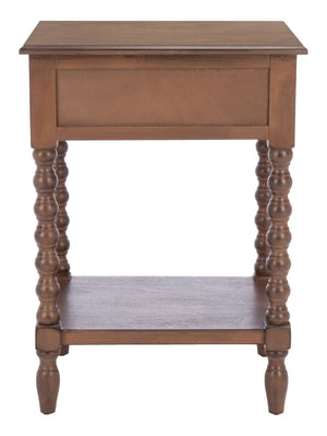 Safavieh Athena Accent Table - Classic Farmhouse Charm With Modern Design For Stylish Living Spaces And Storage Brown ACC5703C
