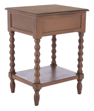 Safavieh Athena Accent Table - Classic Farmhouse Charm With Modern Design For Stylish Living Spaces And Storage Brown ACC5703C