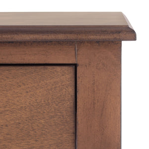 Safavieh Athena Accent Table - Classic Farmhouse Charm With Modern Design For Stylish Living Spaces And Storage Brown ACC5703C
