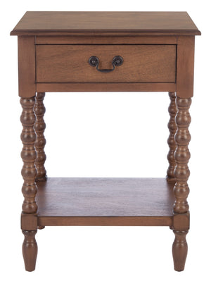 Safavieh Athena Accent Table - Classic Farmhouse Charm With Modern Design For Stylish Living Spaces And Storage Brown ACC5703C