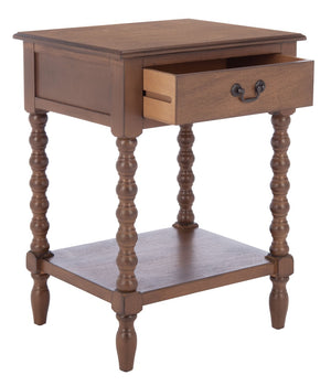Safavieh Athena Accent Table - Classic Farmhouse Charm With Modern Design For Stylish Living Spaces And Storage Brown ACC5703C