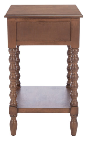 Safavieh Athena Accent Table - Classic Farmhouse Charm With Modern Design For Stylish Living Spaces And Storage Brown ACC5703C