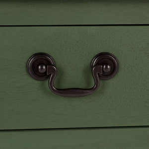Safavieh ATHENA Accent Table - Classic Farmhouse Charm with Storage & Modernized Ball-Turned Legs Dusty Green ACC5703G