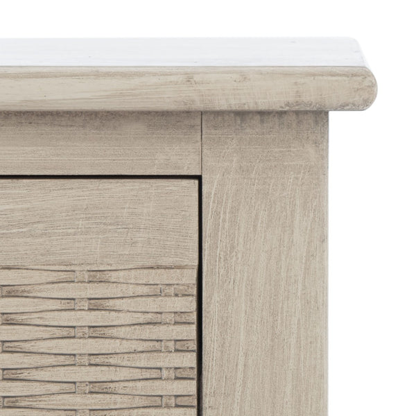 Safavieh Landers 1 Drawer Accent Table – Farmhouse Charm With Turned Legs And Versatile Storage For Every Room Greige ACC5708D