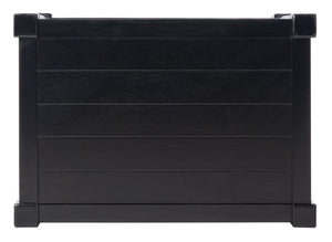 Safavieh Rafiki Rectangle Accent Table - British Colonial Charm With Elegant Turned Legs For Any Room Black ACC5710B