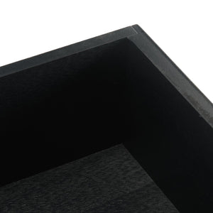 Safavieh Filbert Elegant Accent Table With Geometric Shelf And Drawer - Timeless Charm For Any Room Style Black ACC5711B
