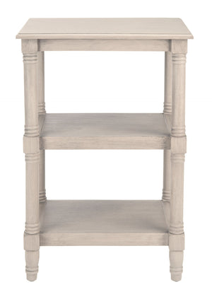 Safavieh Cassie 3-Shelf Accent Table – Timeless Elegance For Stylish Storage In Any Room Or Decor Style Greige ACC5715A
