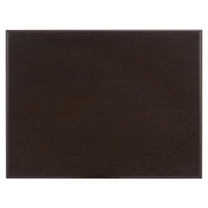 Safavieh CASSIE Three-Shelf Accent Table for Timeless Charm and Practical Storage in Any Room Decor Dark Chocolate ACC5715D