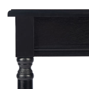 Safavieh Tinsley Square Accent Table - Versatile Sculptural Design With Timeless Craftsmanship For Any Space Black ACC5716B