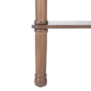 Safavieh Tinsley Square Accent Table - Versatile Sculptural Design With Timeless Craftsmanship For Any Space Brown ACC5716C