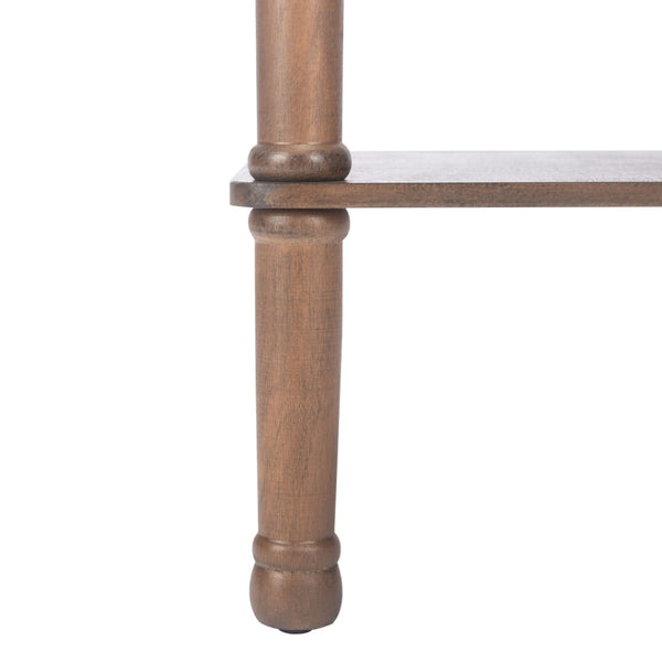 Safavieh Tinsley Square Accent Table - Versatile Sculptural Design With Timeless Craftsmanship For Any Space Brown ACC5716C