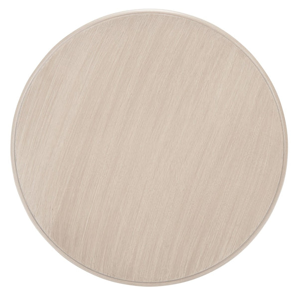 Safavieh Tinsley Round Accent Table - Timeless Design With Turned Legs, Versatile For Any Space Or Style Greige ACC5717A