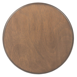 Safavieh Tinsley Round Accent Table - Timeless Design With Turned Legs, Versatile For Any Space Or Style Brown ACC5717C