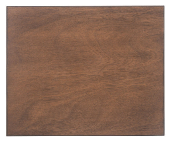Safavieh Allura Accent Table With Storage Drawer - Classic-Contemporary Design For Living Room Or Hallway Brown ACC5718C