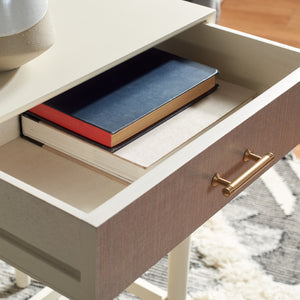 Safavieh Estella Elegant Accent Table With Classic Carved Legs And Modern Drawer For Stylish Homes And Spaces White ACC5722A