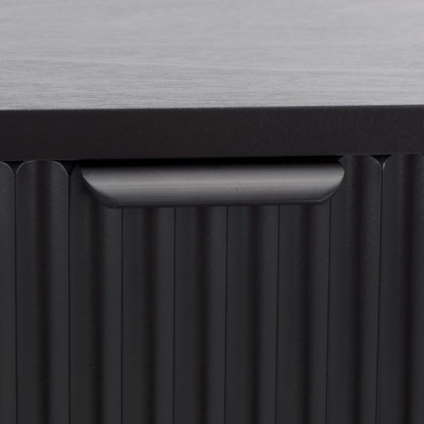 Safavieh Thurston Compact Accent Table With 1 Drawer – Modern Design For Smart Storage In Small Spaces Matt Black ACC5723B