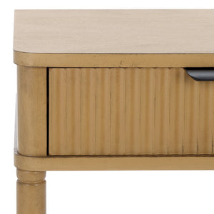 Safavieh Thurston Compact Accent Table With 1 Drawer – Modern Design For Smart Storage In Small Spaces Desert Brown ACC5723C