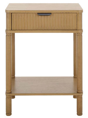 Safavieh Thurston Compact Accent Table With 1 Drawer – Modern Design For Smart Storage In Small Spaces Desert Brown ACC5723C