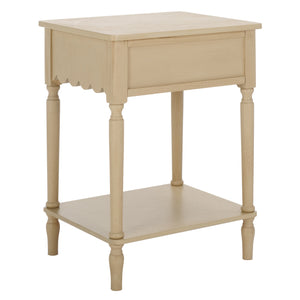 Safavieh Haven Top Drawer Accent Table - Elegant Storage Solution For Your Home With Timeless Style And Charm Natural Wood Acc5724a
