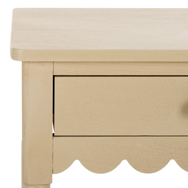 Safavieh Haven Top Drawer Accent Table - Elegant Storage Solution For Your Home With Timeless Style And Charm Natural Wood Acc5724a