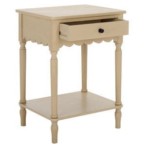 Safavieh Haven Top Drawer Accent Table - Elegant Storage Solution For Your Home With Timeless Style And Charm Natural Wood Acc5724a
