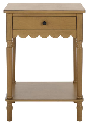 Safavieh Haven Top Drawer Accent Table - Elegant Storage Solution For Your Home With Timeless Style And Charm Desert Brown Wood Acc5724c