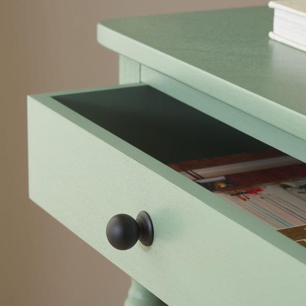 Safavieh Haven Top Drawer Accent Table - Elegant Storage Solution For Your Home With Timeless Style And Charm Sage Green Wood Acc5724d