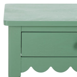 Safavieh Haven Top Drawer Accent Table - Elegant Storage Solution For Your Home With Timeless Style And Charm Sage Green Wood Acc5724d