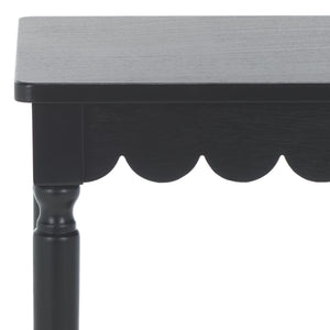 Safavieh Haven Accent Table - Timeless Elegance For Your Home, Perfect For Living Room Or Bedroom Decor Matte Black , Wood Acc5725b