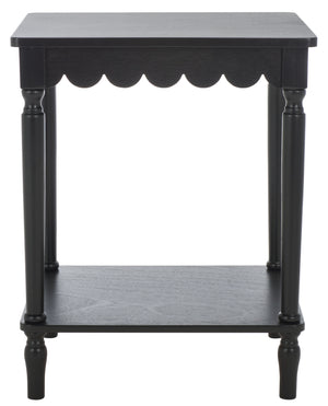 Safavieh Haven Accent Table - Timeless Elegance For Your Home, Perfect For Living Room Or Bedroom Decor Matte Black , Wood Acc5725b